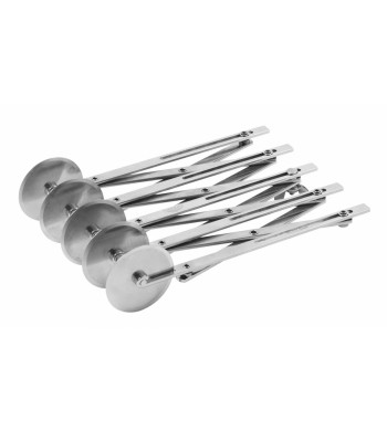 RULLO TAGLIAPASTA ESTENSIBILEGR 580 LAME LISCIE INO