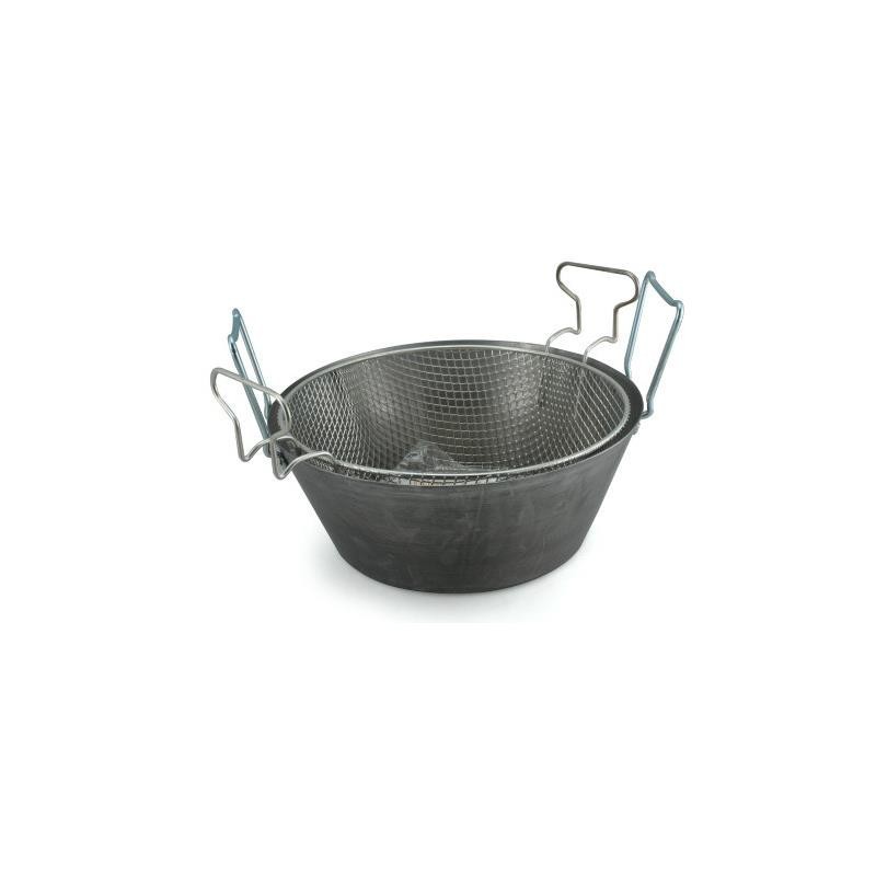 FRIGGITRICE FERRO 46 CM CON CESTELLO