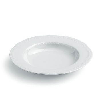 PIATTO VECCHIO VIENNA FONDO BIANCO CM 23