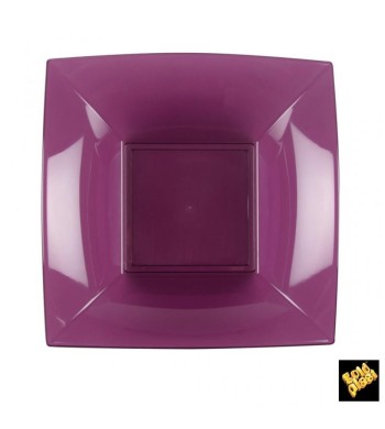 PIATTI FONDI NICE FUCSIA CONFEZIONE DA 25