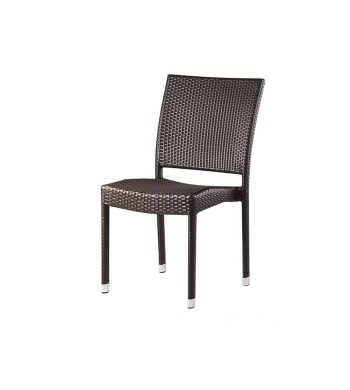 SEDIA ALFA MARRONE SCURO 6516