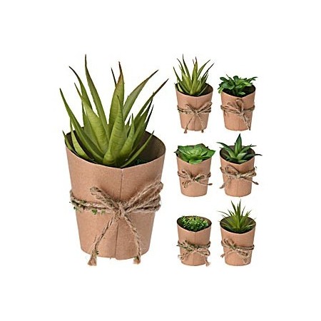 VASO PIANTA ARTIFICIALE 15CM6A