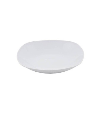PIATTO FONDO QUADRO BCO 99176
