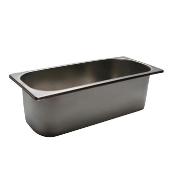 VASCHETTA GELATO INOX 36X16,5X12 CM