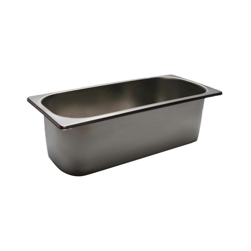 VASCHETTA GELATO INOX 36X16,5X12 CM