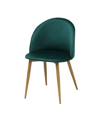 SEDIA TESSUTO DALILA VERDE CM49X50X7